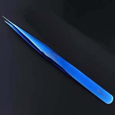 Pensetă pentru gene Vetus Original 100% pentru extensie de gene cu volum 3D 6D Vârf super fin Pensetă pentru machiaj cu închidere excelentă