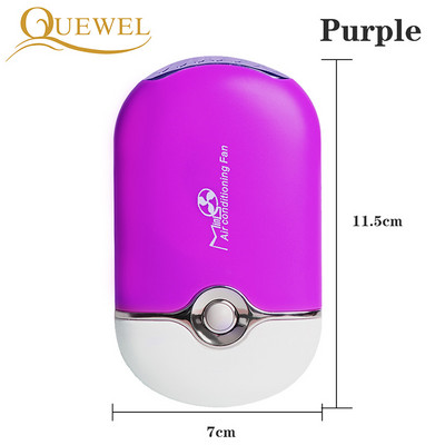 Extensie de gene USB Mini ventilator Aer condiționat Ventilatoare de gene Ventilatoare Lipici gene grefate Uscător dedicat Instrumente de machiaj 5 culori