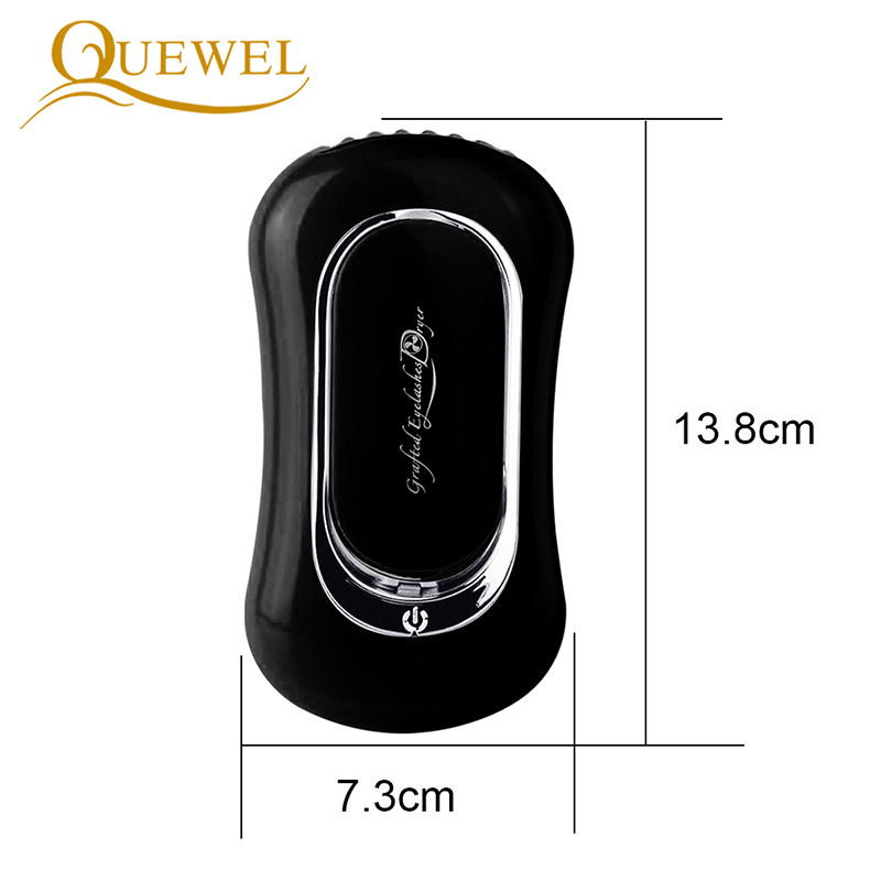 Extensie de gene USB Mini ventilator Aer condiționat Ventilatoare de gene Ventilatoare Lipici gene grefate Uscător dedicat Instrumente de machiaj 5 culori