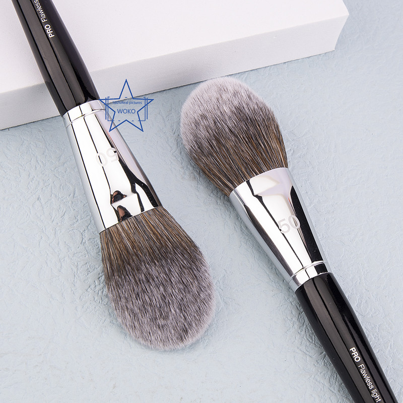 S50 kist za učvršćivanje pudera Contour Powder Blush Bronzer Kistovi za šminkanje Pahuljasti pahuljasti puder za puder za učvršćivanje na sve strane Alat za šminkanje