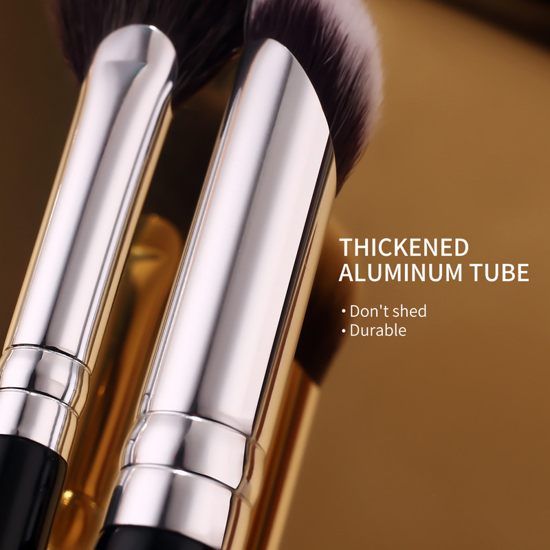 Set de pensule de machiaj BEILI 15 buc. Instrumente de machiaj profesionale Fard de pleoape Blending Eyeliner Set de pensule de machiaj pentru ochi