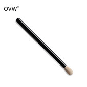 OVW Cosmetic Tools 100% autentic păr de capră Maner negru mâner Evidențiază Amestecare mare Parte păr lung Perii de machiaj DLH12