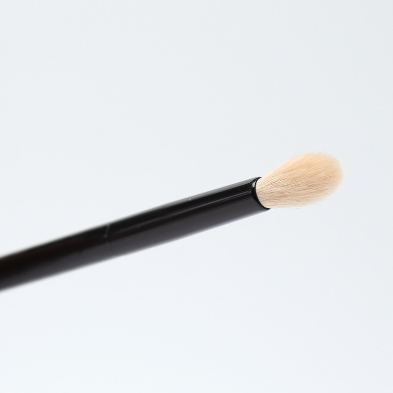 OVW Cosmetic Tools 100% autentic păr de capră Maner negru mâner Evidențiază Amestecare mare Parte păr lung Perii de machiaj DLH12