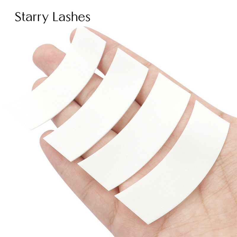 110 buc. Micro-spumă pentru ochi Materiale pentru gene nedureroase Plasture pentru ochi din spumă PE Îndepărtează ușor Bandă autocolante de machiaj Sub plasture pentru gene