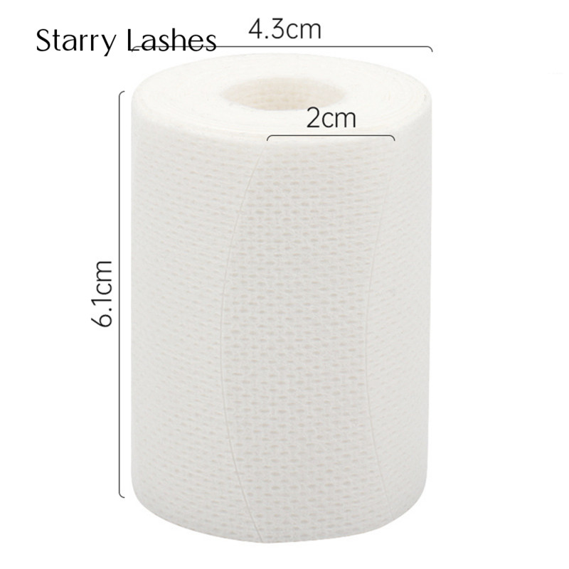 110 buc. Micro-spumă pentru ochi Materiale pentru gene nedureroase Plasture pentru ochi din spumă PE Îndepărtează ușor Bandă autocolante de machiaj Sub plasture pentru gene
