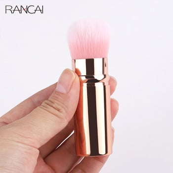 RANCAI 1Pcs Πινέλα Μακιγιάζ Εργαλεία Loose Blush Brush Μονό φορητό και πτυσσόμενο πινέλο μακιγιάζ σε σκόνη εργαλείων ομορφιάς