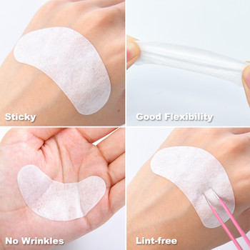 300/400pairs Wholesale Hydrogel Eye Patches for Eyelash Extension Tips Αυτοκόλλητα Under Eye Pads Patches Εφαρμογή Μακιγιάζ