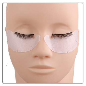 50 чифта комплект Удължаване на мигли U-образна форма Notch Eye Patch Mat Gel Дамски превръзки Eye Lash Patch Консумативи Connec Eye Mask Beauty