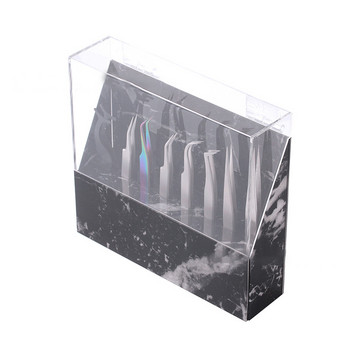 1 брой Кутия за съхранение на удължаване на мигли Пинсети Поставка за дисплей Поставка Калъф Органайзер Поставка Поставка Възглавница за мигли Консумативи за удължаване на мигли