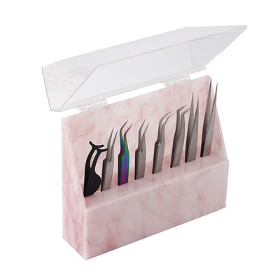 Cutie de depozitare pentru extensii de gene, 1 bucată, pensete, suport de afișare, carcasă, organizator, suport pentru suport, pernă pentru gene, consumabile pentru extensii de gene