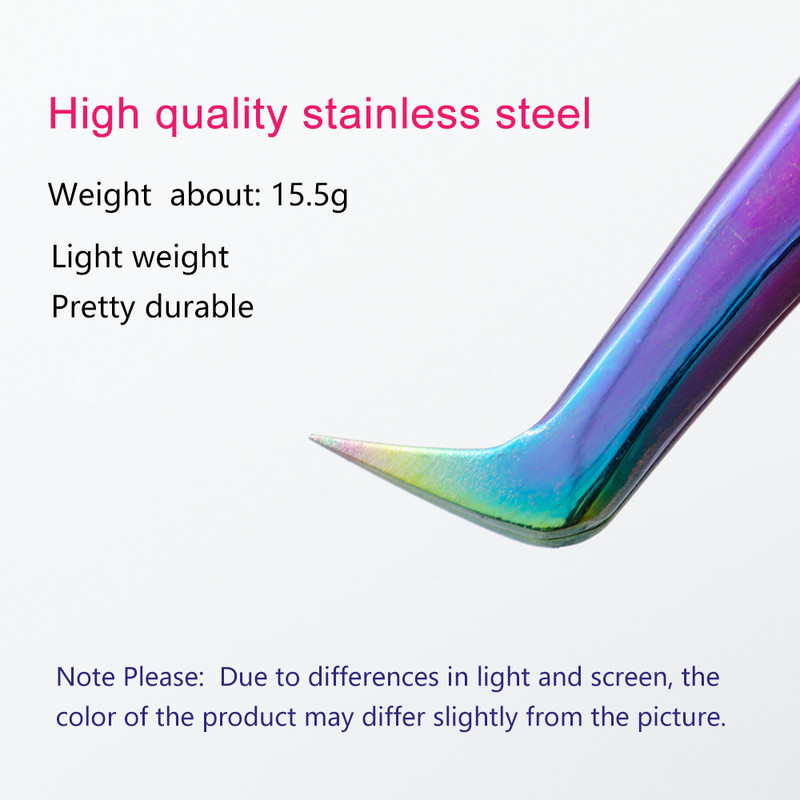 Pensetă COZBIRD pentru extensii de gene, volum profesional, consumabile pentru gene, culoare deschisă precisă, instrument pentru gene ușor de ventilat