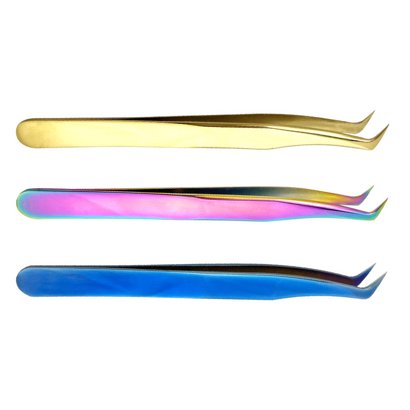 Pensetă COZBIRD pentru extensii de gene, volum profesional, consumabile pentru gene, culoare deschisă precisă, instrument pentru gene ușor de ventilat