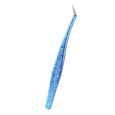 1PC pensete pentru gene false pentru extensii benă curbată individuală gene pentru sprâncene agrafă pentru gene false clește instrument de machiaj pentru unghii