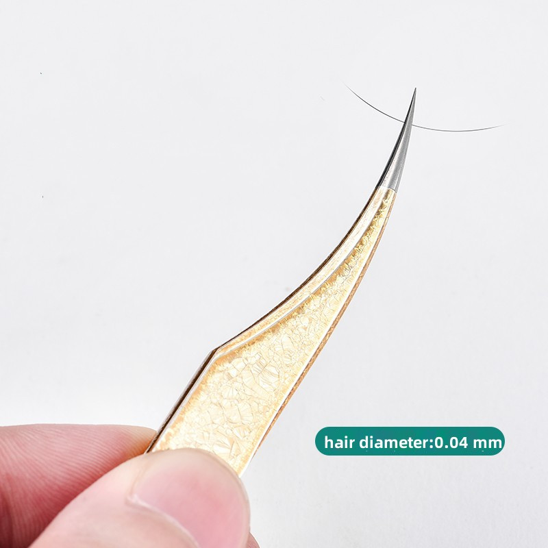 1PC pensete pentru gene false pentru extensii benă curbată individuală gene pentru sprâncene agrafă pentru gene false clește instrument de machiaj pentru unghii