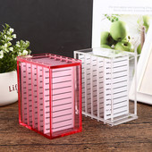 Suport pentru paleți cu clei acrilic Cutie de depozitare pentru extensie de gene Suporturi pentru paleți de afișare pentru altoirea genelor Instrument de extensie