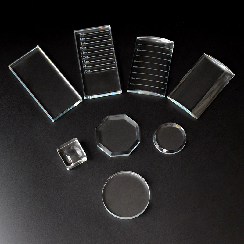 H&L SINCE 1990 Piatra de jad pentru lipici pentru gene Extensie pentru gene Suporturi pentru lipici pentru gene Palet adeziv Baza pentru suport pentru gene false