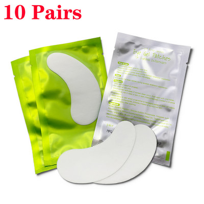 10/20/50 de perechi de plasturi pentru extensie de gene sub tampoane pentru altoirea genelor de hârtie, gel pentru ochi, autocolant, instrument de machiaj pentru plasture de gene