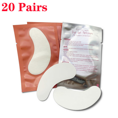 10/20/50 de perechi de plasturi pentru extensie de gene sub tampoane pentru altoirea genelor de hârtie, gel pentru ochi, autocolant, instrument de machiaj pentru plasture de gene