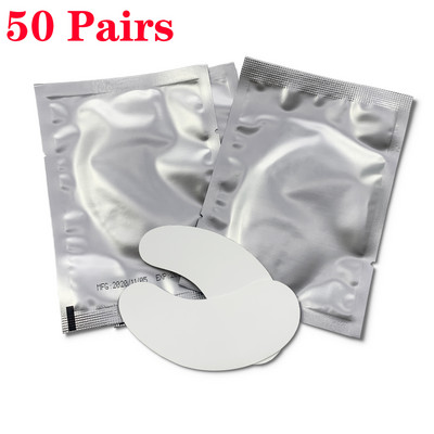 10/20/50 de perechi de plasturi pentru extensie de gene sub tampoane pentru altoirea genelor de hârtie, gel pentru ochi, autocolant, instrument de machiaj pentru plasture de gene