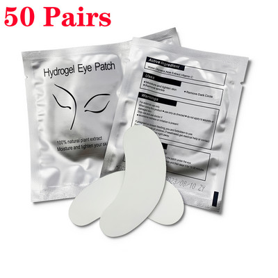 10/20/50 de perechi de plasturi pentru extensie de gene sub tampoane pentru altoirea genelor de hârtie, gel pentru ochi, autocolant, instrument de machiaj pentru plasture de gene