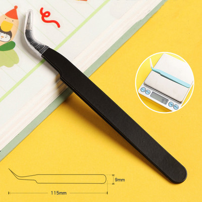 Pensetă de machiaj pentru gene Extensie pentru gene Instrumente pentru manichiură Pensetă pentru frumusețea unghiilor Clești pentru sănătate Accesorii Transport gratuit