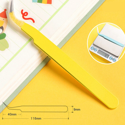 Pensetă de machiaj pentru gene Extensie pentru gene Instrumente pentru manichiură Pensetă pentru frumusețea unghiilor Clești pentru sănătate Accesorii Transport gratuit