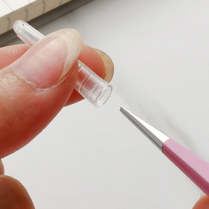 Pensetă de machiaj pentru gene Extensie pentru gene Instrumente pentru manichiură Pensetă pentru frumusețea unghiilor Clești pentru sănătate Accesorii Transport gratuit