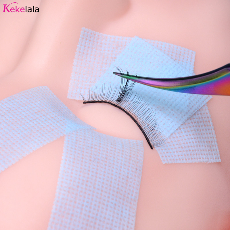 Kekelala 2 role/lot Bandă de extensie pentru gene, mare, lată, 9 m, pentru altoirea genelor din PE, sub plasturi Benzi medicale nețesute respirabile