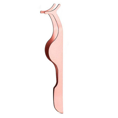 Cleme pentru pensete pentru gene false Aplicator pentru ondulator de gene false din oțel inoxidabil Pensetă pentru extensie pentru gene Instrumente pentru îndepărtarea machiajului pentru frumusețe