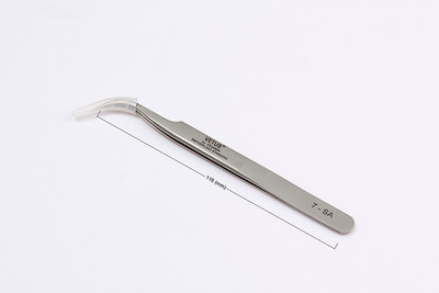 Pensete pentru gene din seria Vetus SA Pensete pentru gene false din oțel inoxidabil pentru extensia genelor Instrumente profesionale de machiaj Pincet