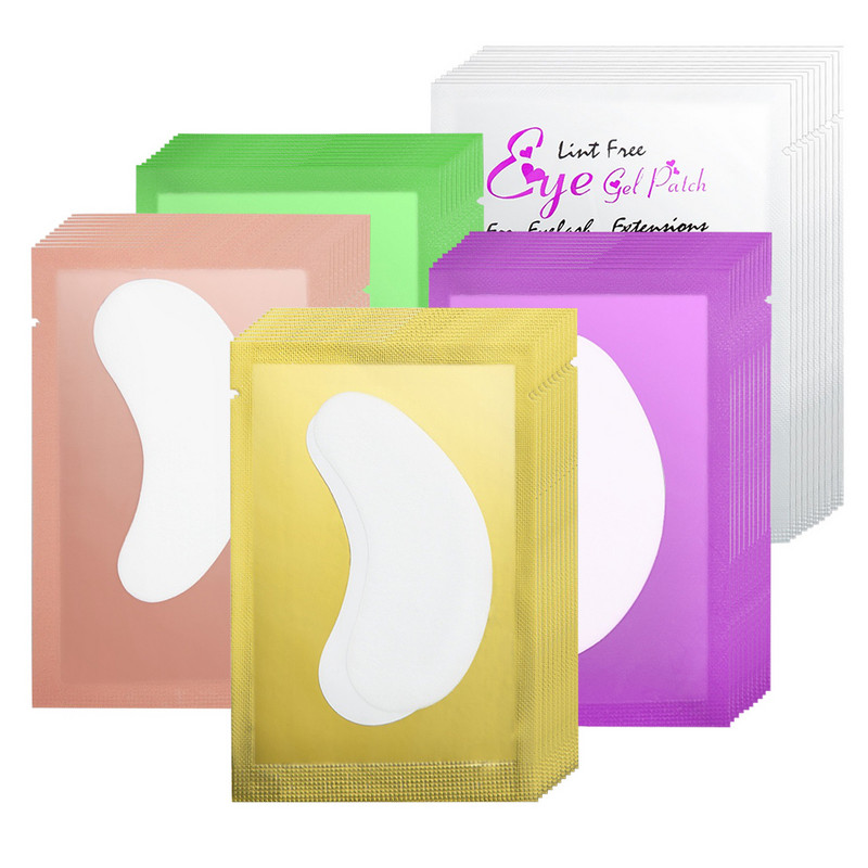 Plasturi pentru ochi Extensie de gene sub gene Autocolante pentru gene false Consumabile pentru extensie de gene Petice pentru construirea de autocolante pentru pleoape