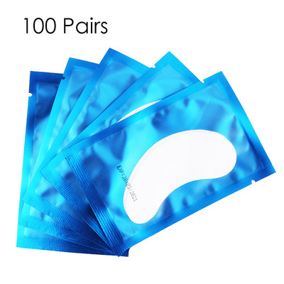 50/100 de perechi Tampoane pentru ochi pentru extensia genelor Plasture cu gel fără scame Sub gene Plasturi cu ridicata Accesorii profesionale de machiaj