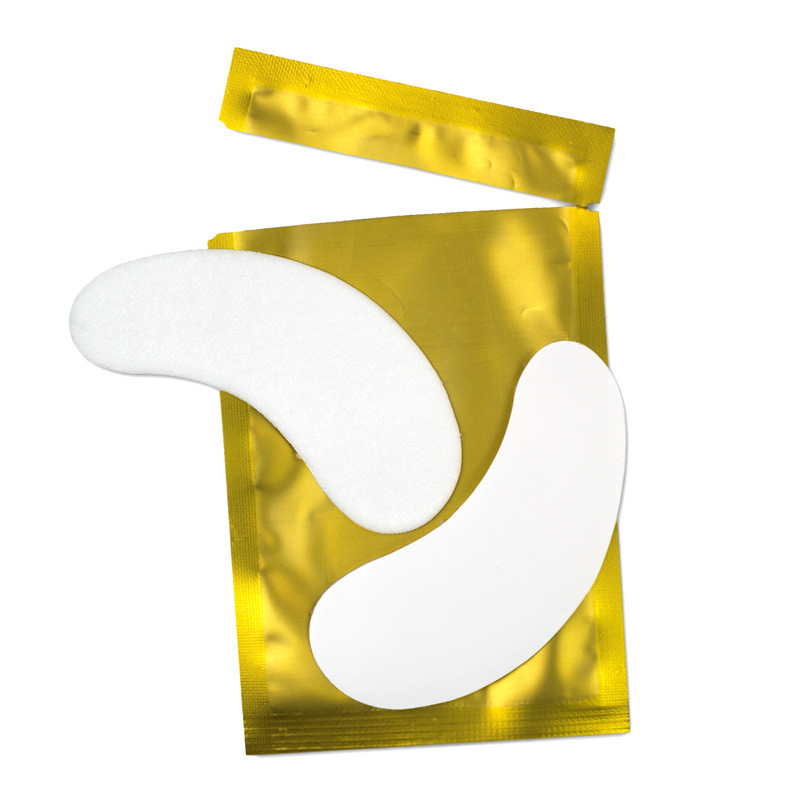 50/100 de perechi Tampoane pentru ochi pentru extensia genelor Plasture cu gel fără scame Sub gene Plasturi cu ridicata Accesorii profesionale de machiaj