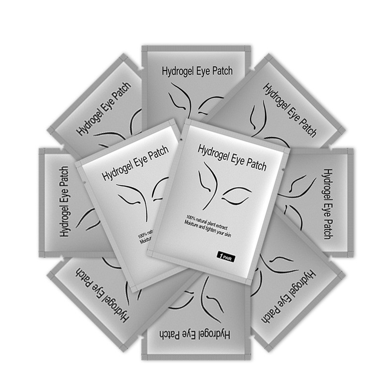 50/100 de perechi Tampoane pentru ochi pentru extensia genelor Plasture cu gel fără scame Sub gene Plasturi cu ridicata Accesorii profesionale de machiaj