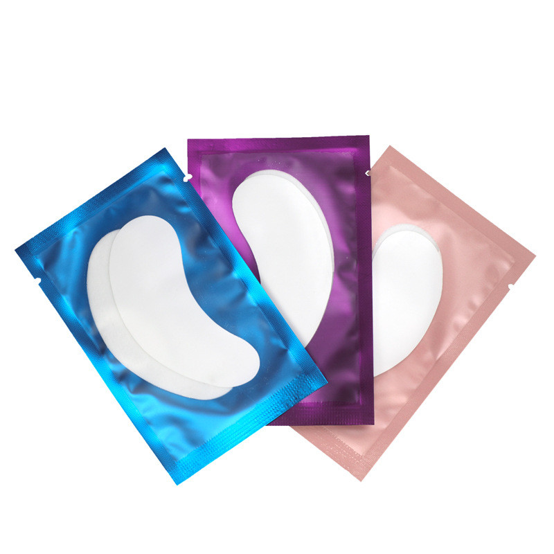 50/100 de perechi Tampoane pentru ochi pentru extensia genelor Plasture cu gel fără scame Sub gene Plasturi cu ridicata Accesorii profesionale de machiaj