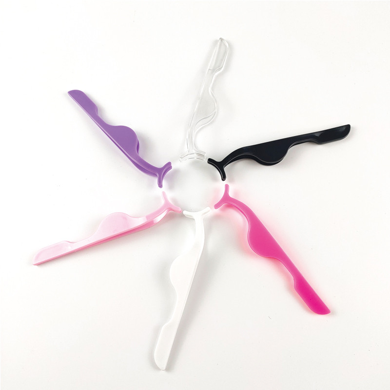 1vnt blakstienų klipas Daugiafunkcinis antakių rietiklis dirbtinių blakstienų pagalba aplikatorius blakstienų ilgintuvas riekimo žnyplės makiažo žnyplės įrankis