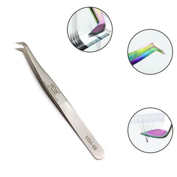 100% VETUS 6A-SA MSA6B Eyelash Tweezer 3D/6D Volume Eyelash Extension Tool Fan Lash Tweezer Tweezers καλύτερης ποιότητας