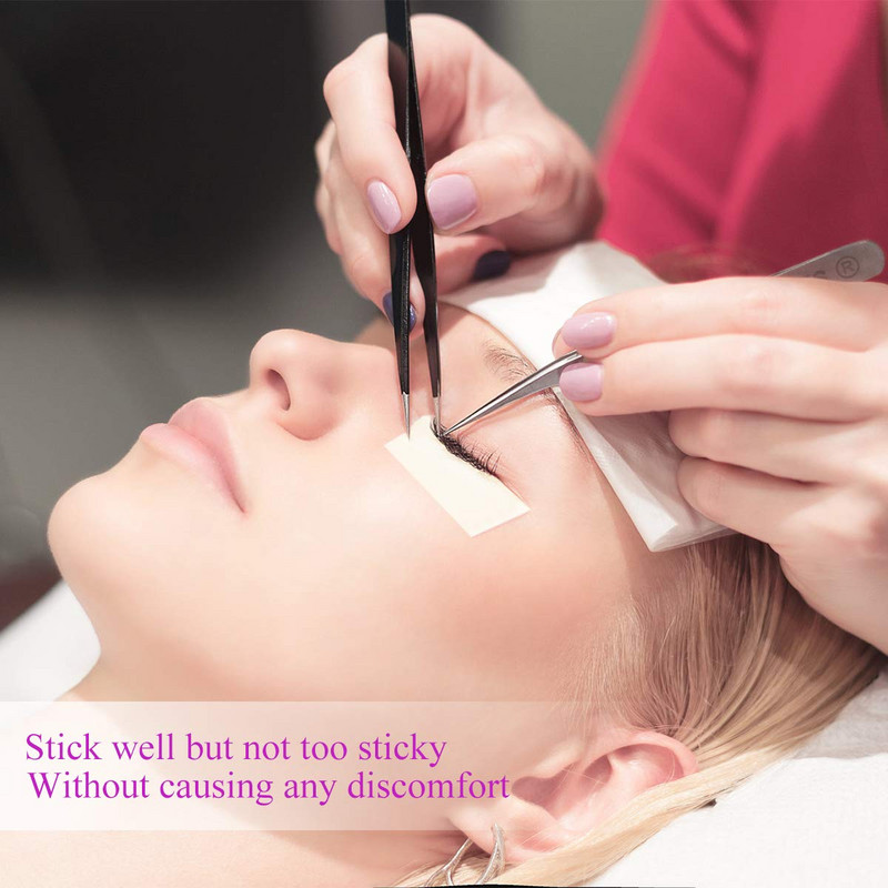 5 m/Rolă Plasture pentru gene cu burete din spumă Bandă pentru gene false Bandă medicală Tampoane pentru ochi fără scame sub plasturi Autocolant Instrument de extensie a genelor