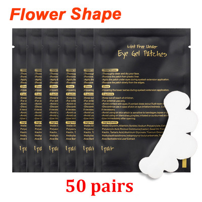 10/50 perechi de tampoane de gel pentru ochi, în formă de nor, extensii de gene, extensii de gene, fără scame, sub tampoane de mască pentru ochi cu hidrogel