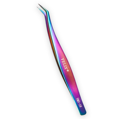 Пинцети Yelix Golden Volume Пинцети за удължаване на мигли Изолация Класически пинсети за мигли Професионални пинсети за удължаване на мигли Неръждаема стомана