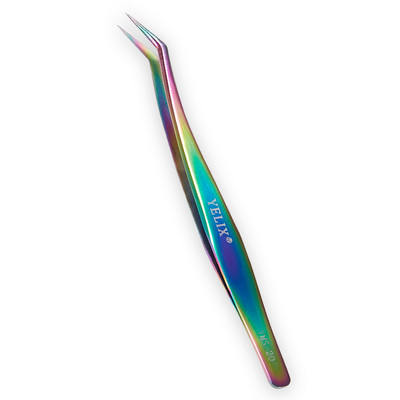 Пинцети Yelix Golden Volume Пинцети за удължаване на мигли Изолация Класически пинсети за мигли Професионални пинсети за удължаване на мигли Неръждаема стомана