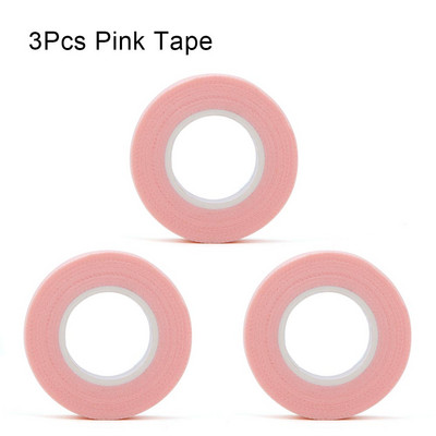 3/5 rola trake za trepavice Mikropore za ekstenzije trepavica Prozračna netkana ljepljiva traka Trepavice za cijepljenje Naljepnice Alati za šminkanje