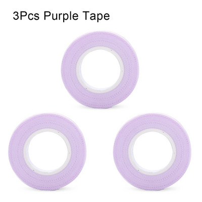 3/5 rola trake za trepavice Mikropore za ekstenzije trepavica Prozračna netkana ljepljiva traka Trepavice za cijepljenje Naljepnice Alati za šminkanje