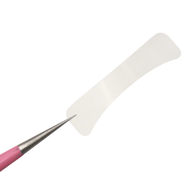 100 de perechi Hârtie de extensie pentru gene Plasturi pentru altoire gene sub ochi Sfaturi autocolant Gene naturale Hârtie de machiaj Bandă adezivă