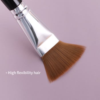 BEILI New Flat Large Makeup Brushes Liquid BB Cream Soft Synthetic-Fibre Make up Brush Facial DIY Mask Brush