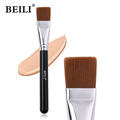BEILI New Flat Large Makeup Brushes Liquid BB Cream Soft Synthetic-Fibre Make up Brush Facial DIY Mask Brush