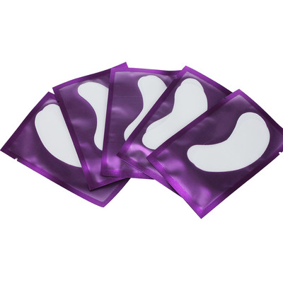 200/100/50 de perechi de plasturi pentru construirea de tampoane pentru ochi cu hidrogel, autocolante din hârtie pentru extensie de gene, fără scame, sub ochi, consumabile de machiaj