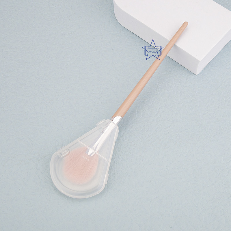 Veido ventiliatoriaus šepetėlis Fashion Fenty Style makiažo šepetėlis rožinis profesionalus makiažo ventiliatoriaus šepetėlis ventiliatoriaus dažai paryškinantis ventiliatoriaus šepetėlis 211#