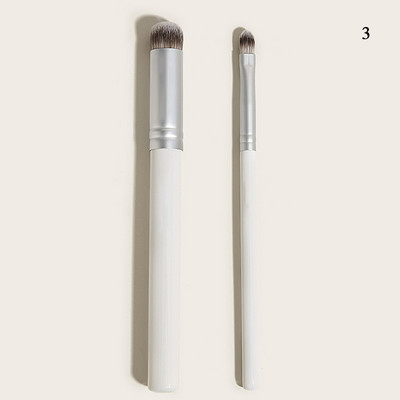 Pensule de machiaj Fond de ten Corticală Înclinat fără sudură Acoperire sintetică Cerc întunecat Cremă lichidă Cosmetice Pensă pentru contur Instrument de frumusețe