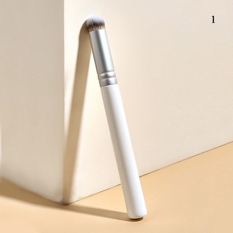 Pensule de machiaj Fond de ten Corticală Înclinat fără sudură Acoperire sintetică Cerc întunecat Cremă lichidă Cosmetice Pensă pentru contur Instrument de frumusețe